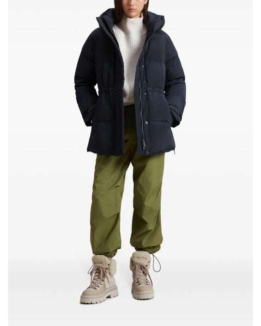 Woolrich Blue Alsea Puffer Jacket