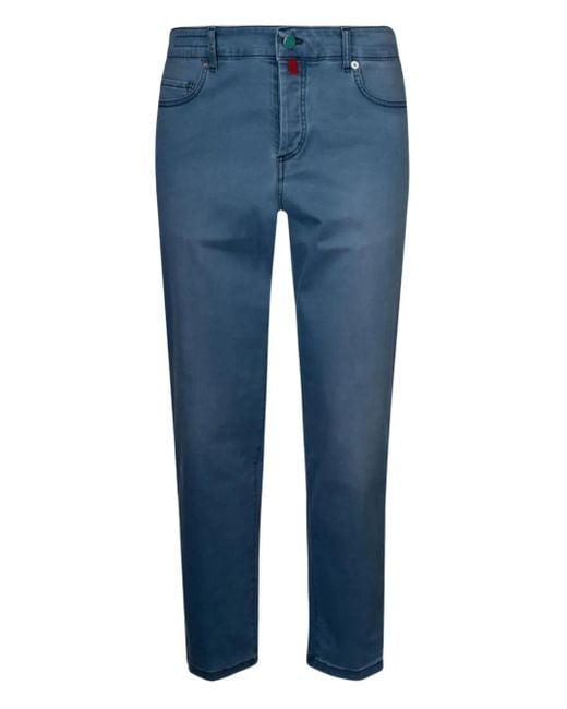 メンズ Kiton コットン ジーンズ Blue