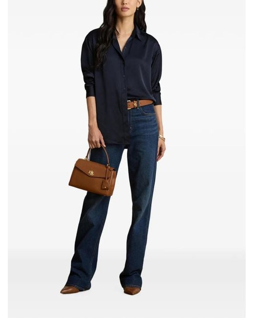 Ralph Lauren Blue Buttoned Placket Shirt
