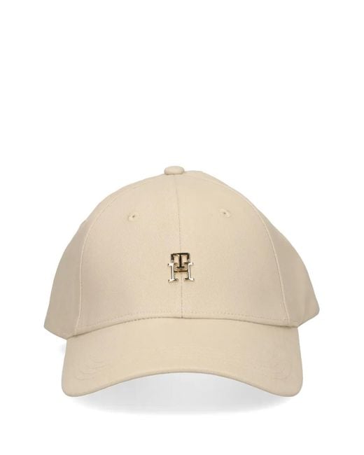 Tommy Hilfiger Natural Chic Th Logo-Plaque Cap