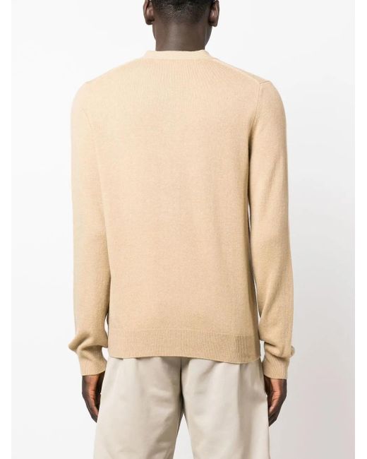 COMME DES GARÇONS PLAY Natural Logo-Embroidered Cardigan for men