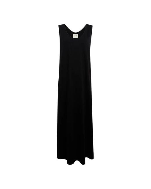 Khaite Black Hall Dress