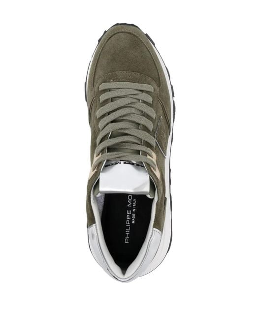 Philippe Model Green Tropez Haute Low-Top Sneakers