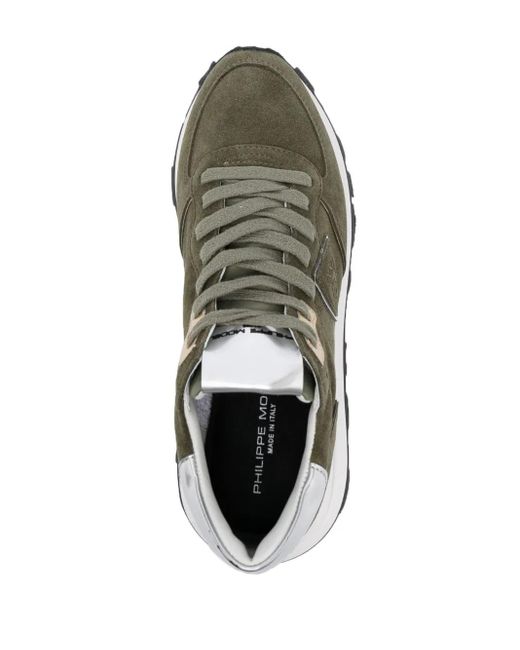 Philippe Model Green Tropez Haute Low-Top Sneakers