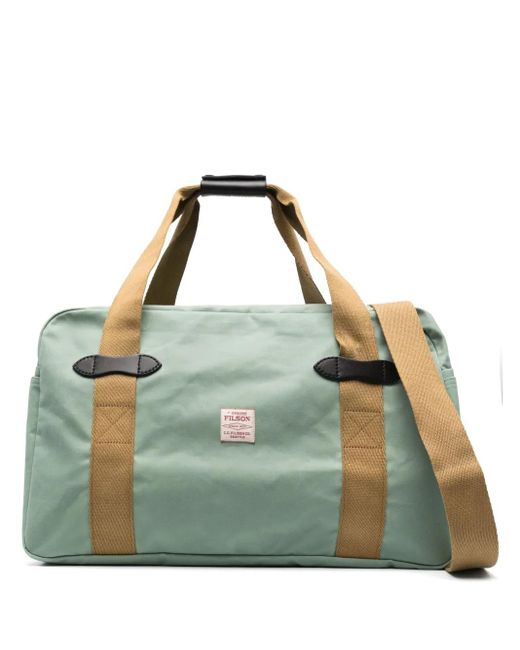 Filson Green Medium Canvas Duffle Bag for men