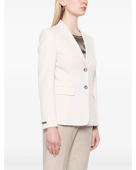 Peserico Natural Double-Face Blazer