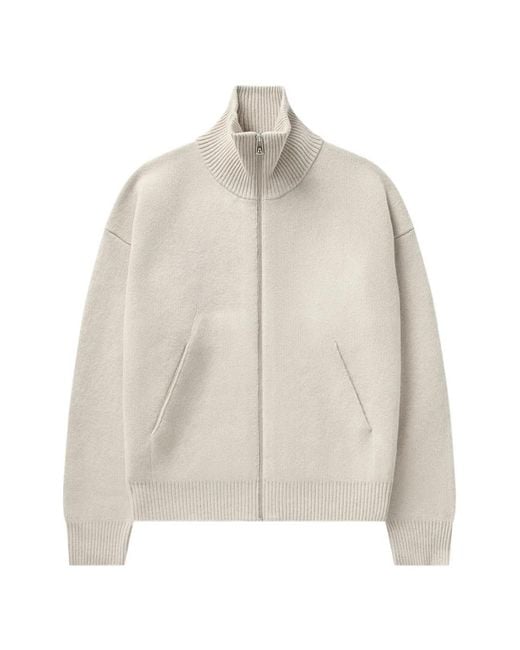 Axel Arigato Natural Core Zip-Up Cardigan for men