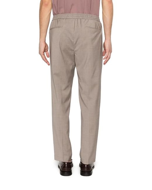 Briglia 1949 Gray Pantalon À Lien De Resserrage for men