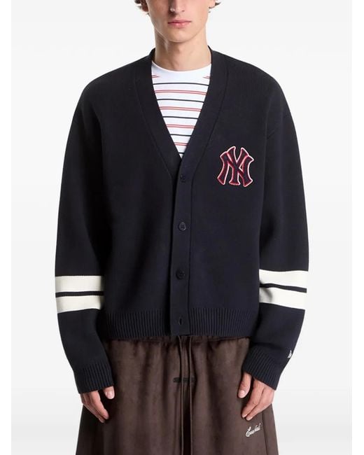 KTZ Blue Mlb New York Yankees Knit Cardigan