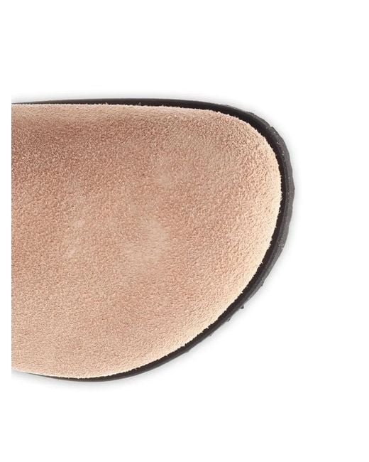 Birkenstock Pink Tokio Cazador Snakeskin-Effect Mules for men