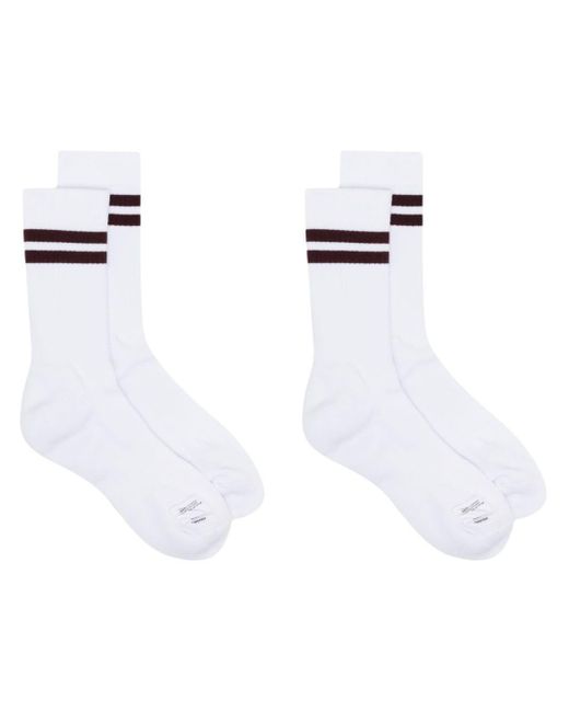 Visvim Socken mit Streifen in White für Herren