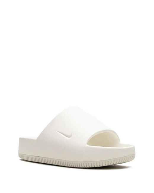 Nike White Calm Slide