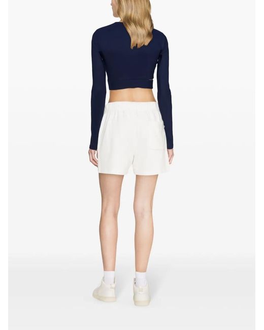Autry Shorts Met Logopatch in het White