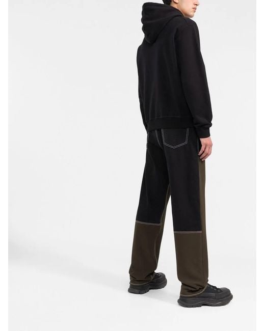 Sudadera Con Capucha Y Logo DSquared² de hombre de color Black