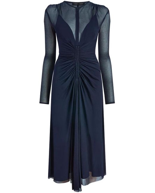 Vestido midi Kerstin Proenza Schouler de color Blue