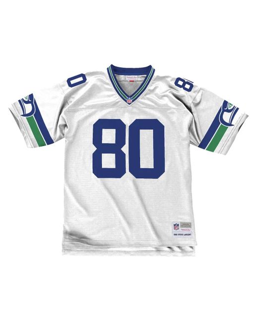 メンズ Mitchell & Ness Nfl レガシー Seahawks 1985 Steve Largent ジャージ Blue