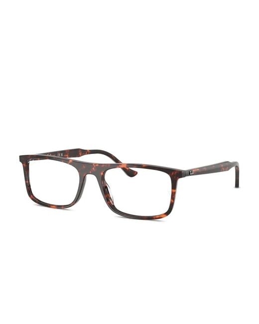 Ray-Ban Red Rb5440 Tortoiseshell Glasses
