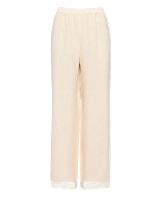 Eres Natural Lagune Linen Trousers