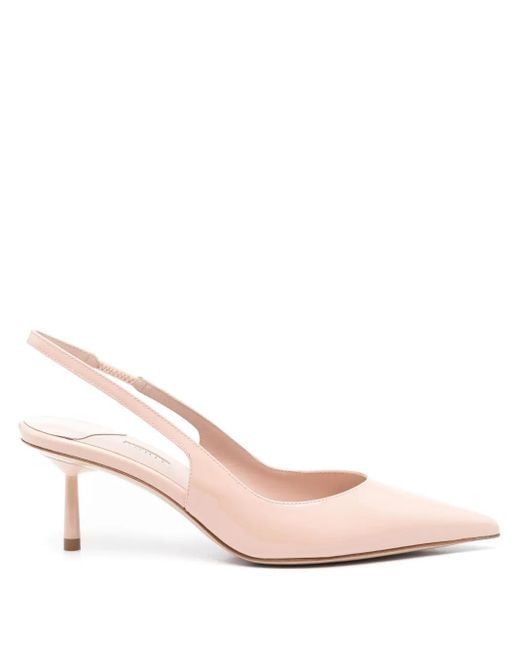 Le Silla Pink 55Mm Bella Slingback Pumps