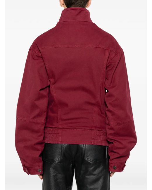Martine Rose Logo-Embroidered Harrington Jacket for men