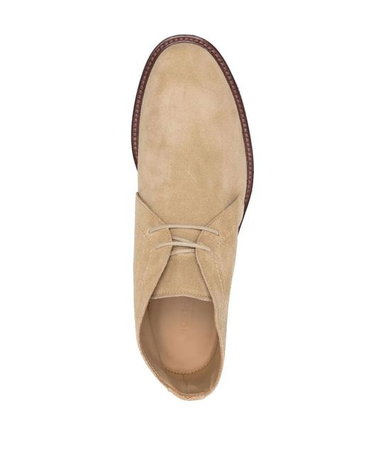 Scarosso Natural Suede Chukka Boots for men