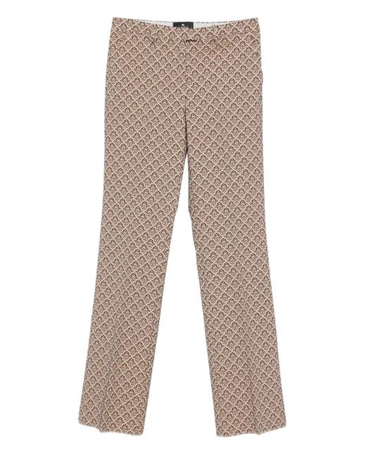 Etro パターン パンツ Natural