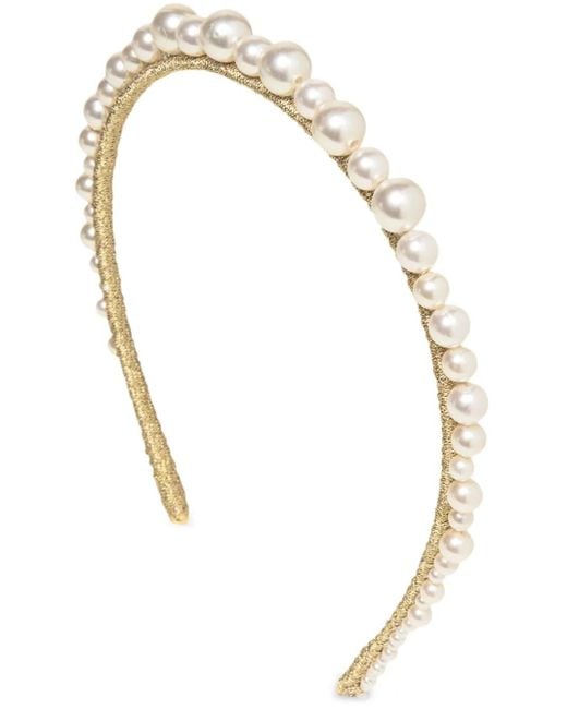 Jennifer Behr White Belladonna Headband