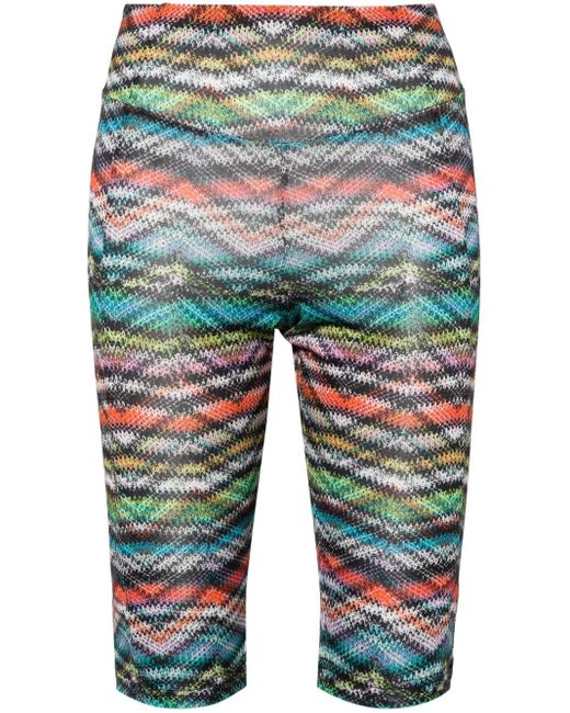 Missoni ジグザグ ショートパンツ Blue
