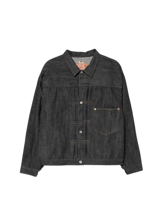 Junya Watanabe Black Cotton Denim Jacket for men