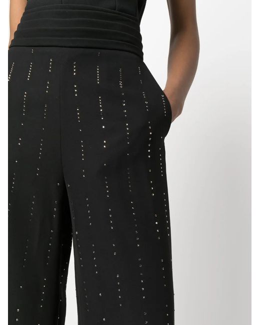 Viktor & Rolf Black Lucky Star Crystal-Embellished Trousers
