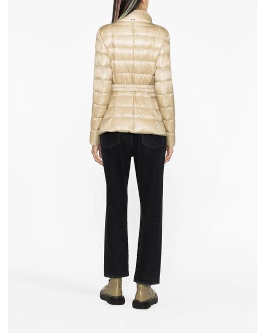 Herno Natural High-Neck Padded Jacket