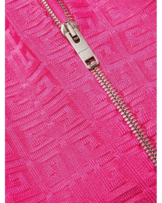Givenchy Jurk Met Monogram Patroon in het Pink