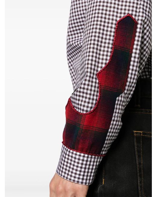 メンズ Maison Margiela X Pendleton チェック シャツ Red