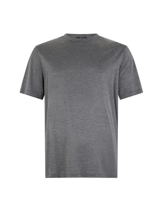 Herno Gray Round-Neck T-Shirt for men