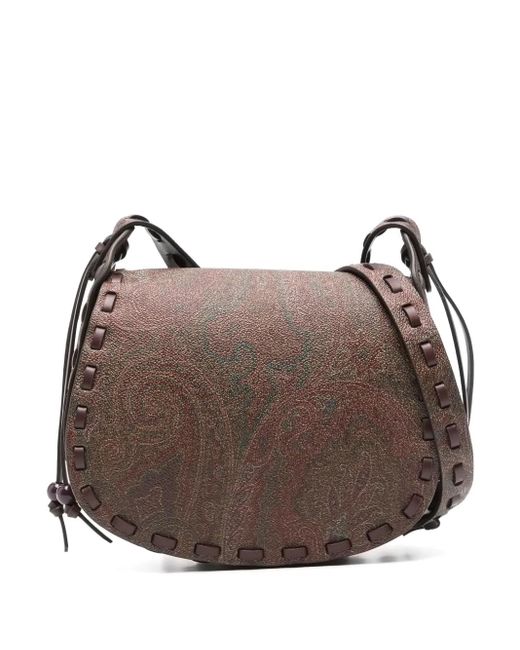 Etro Brown Kleine Drya Umhängetasche