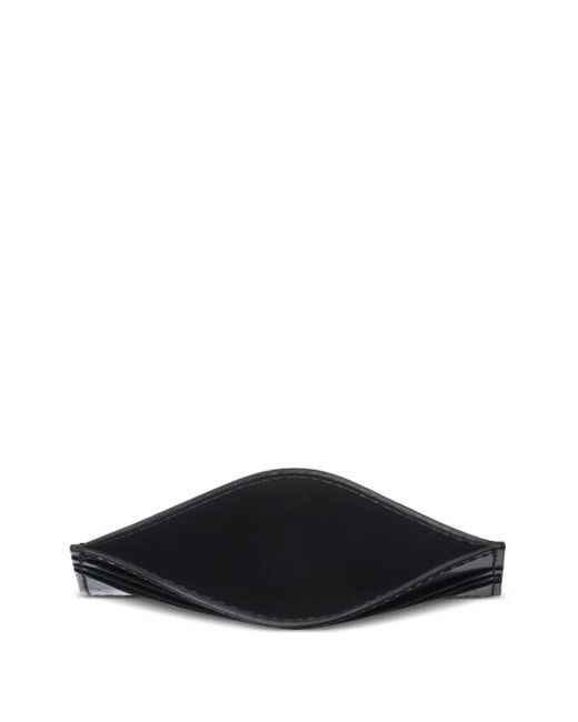 Ferragamo Black Logo Leather Wallet for men