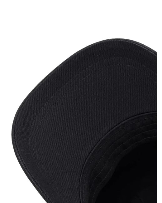 ARMANI EXCHANGE Black Crystal-Embellished Baseball Cap
