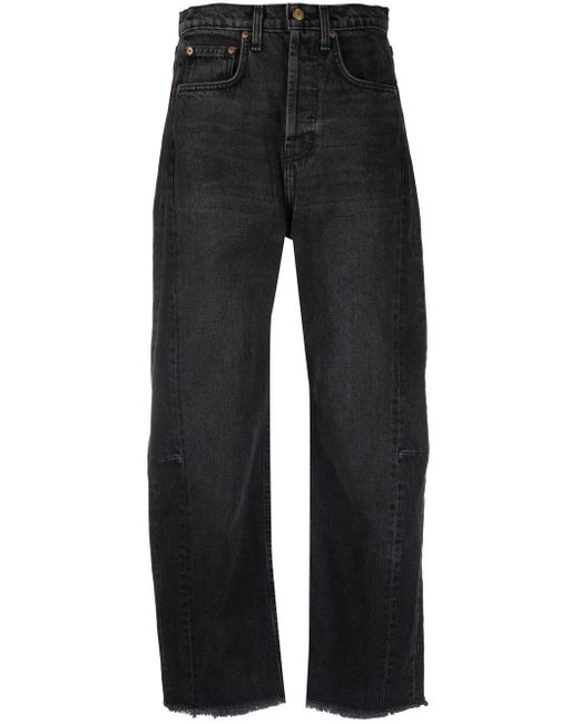 B Sides Lasso Wide-leg Jeans in Black | Lyst