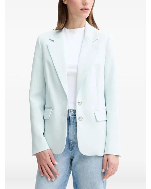 Blazer con solapas de muesca Guess de color Blue
