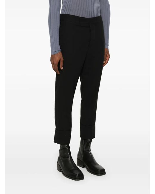 SAPIO Cropped Broek in het Black