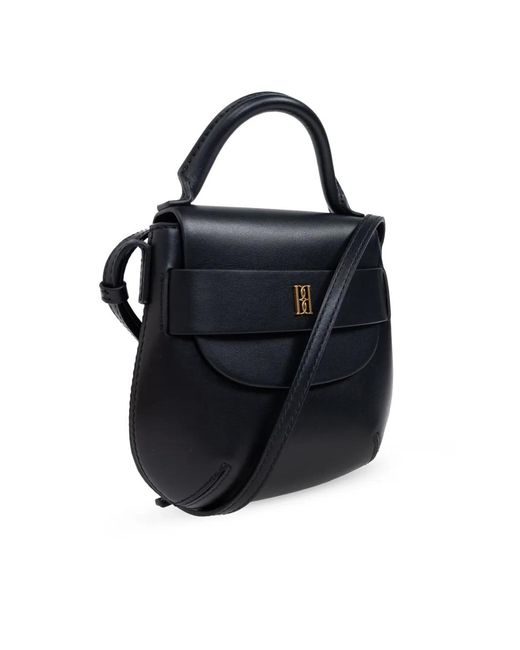 By Malene Birger Blue Meela Leather Shoulder Bag