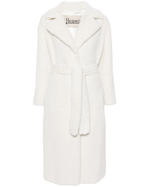 Herno White Coats & Jackets