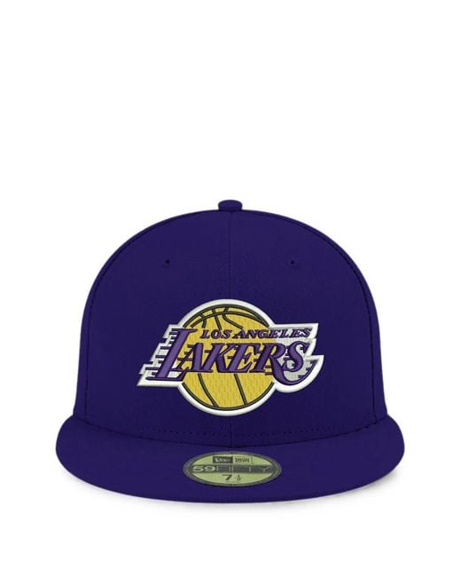 KTZ Blue 59Fifty Los Angeles Lakers Cap