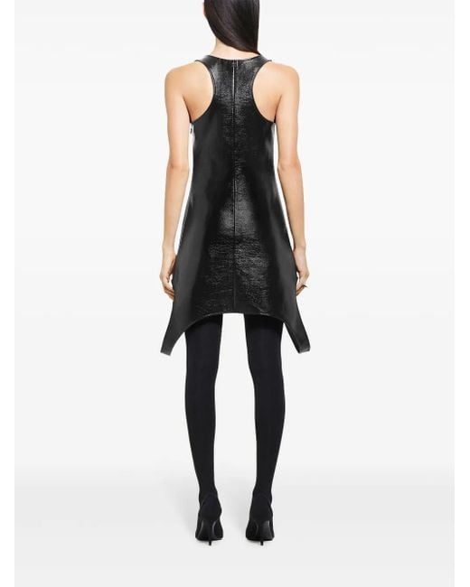 Courreges Black Reversed Dress