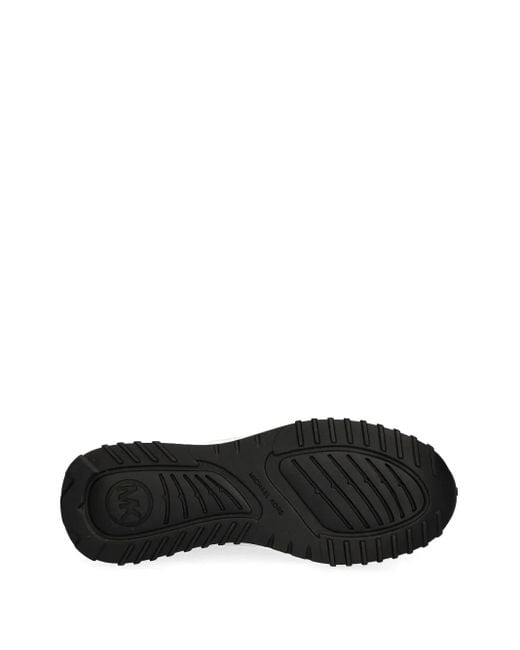 MICHAEL Michael Kors Black Metallic-Panel Sneakers