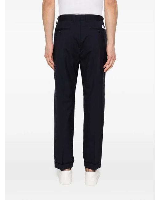 Chino Con Risvolti di Manuel Ritz in Blue da Uomo