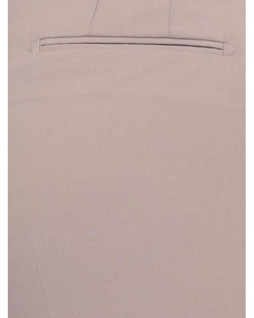 Briglia 1949 Gray Cropped Trousers