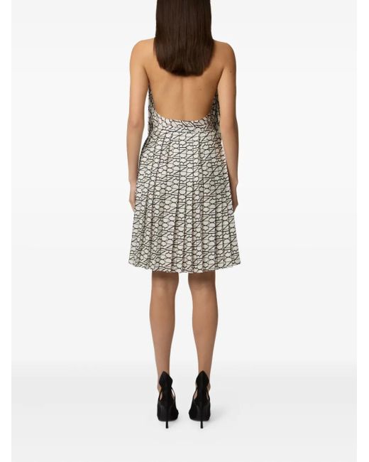 Nina Ricci Top Met Halternek En Franje in het White