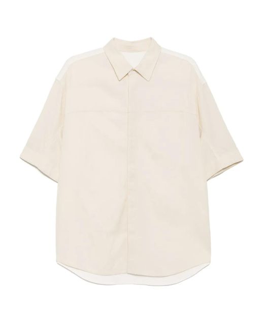 CROQUIS White Short-Sleeved Shirt for men