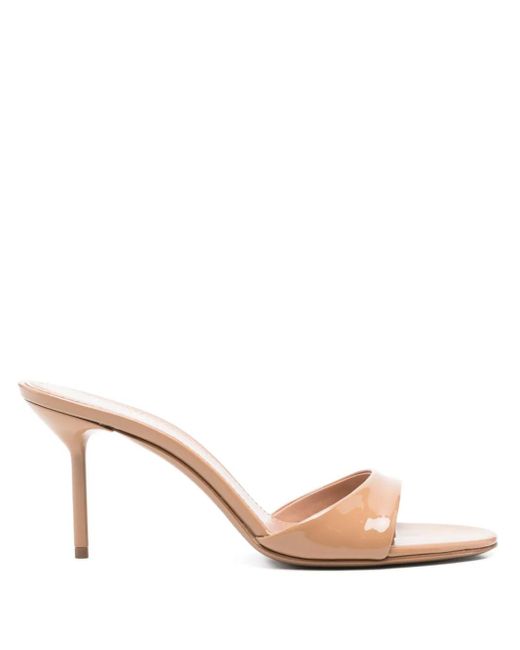 Paris Texas Natural Lidia Patent Leather Sandals